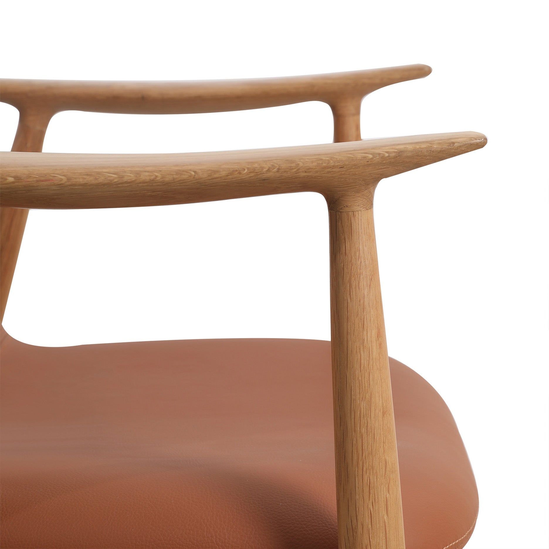 Korobi II spisebordsstol læder